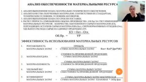 Анализ финансово-хозяйственной деятельности