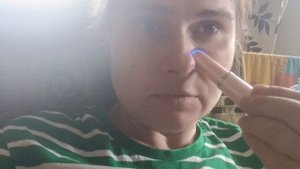 Физиотерапия дома, синяя лампа, прогревание "пазух нос