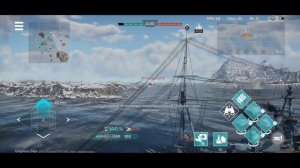 War Thunder Mobile. Читы, или баг игры? #warthundermobile #battleship