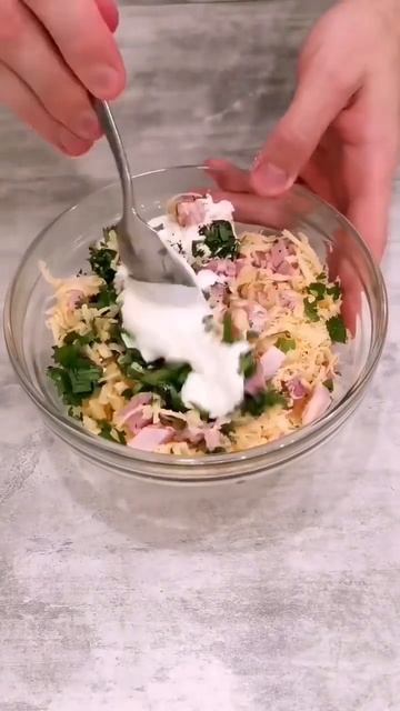 Запечённая картошка с начинкой🥔 смотреть онлайн