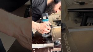 Пропил в верстаке для погружной пилы #бородатаядверь #