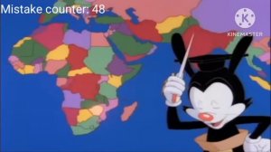 Every mistake in Yakko's World (As of August 31, 2024).