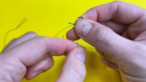 Как привязать два крючка, чтоб они не путались / Подоль