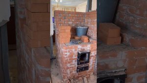 Печь пяти оборотка с котлом