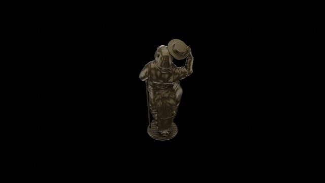 Я Создал Уникальную Статую В Blender Всего За Один День!