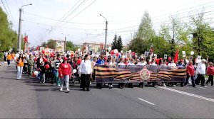 Бессмертный полк. г. Ленинск - Кузнецкий 2025