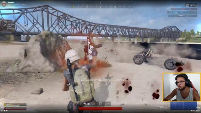 Когда рыгать у стримера получается, лучше чем играть..PUBG смотреть онлайн