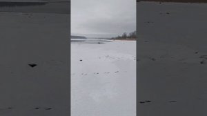 Зимняя рыбалка на реке Волхов 02.03.2025