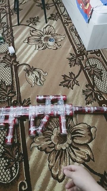 Автомат AUG из энергетиков LiT ENERGY со вкусом GRANAT ⚡ #литэн? смотреть онлайн