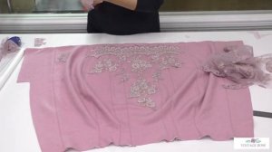 Декорируем юбку кружевом