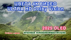 ЦВЕТА 4K видео ULTRA HD Dolby Vision. / THE COLORS 4K Video ULTRA HD Dolby Vision.