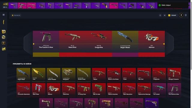 А ЧТО ЕСЛИ ЗАКИНУТЬ 10К НА ЛИТ КЕЙС! МОЙ ПЕРВЫЙ НОЖ ИЗ КЕ смотреть онлайн