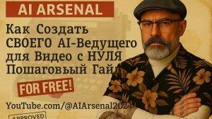 Как Создать СВОЕГО AI-Ведущего для Видео с НУЛЯ | Пошаговый Гайд