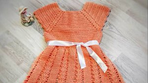 МК Платье для девочки 4-5 лет. Часть 2. (архив)