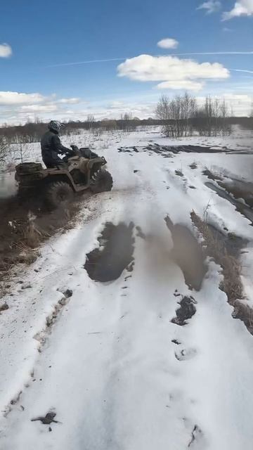 Брп 650 хмр едет #atv #offroad #stels #mud #riding #brp #stelsleopard #xmr #aodes #cfmoto