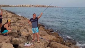 Как правильно ловить рыбу дорада в Салоу ( Испания ), ур