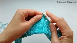 ПРОСТАЯ МАЙКА СПИЦАМИ☆ЛАКШЕРИ РВАНЬ☆1 ЧАСТЬ