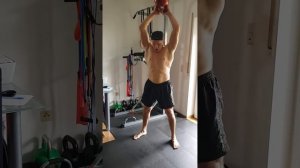 Базовая Тренировка с Одной Гирей !