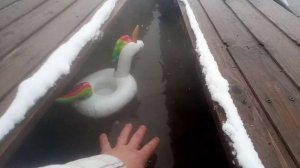 Сибирский банный чан сколько держит температуру зимой.