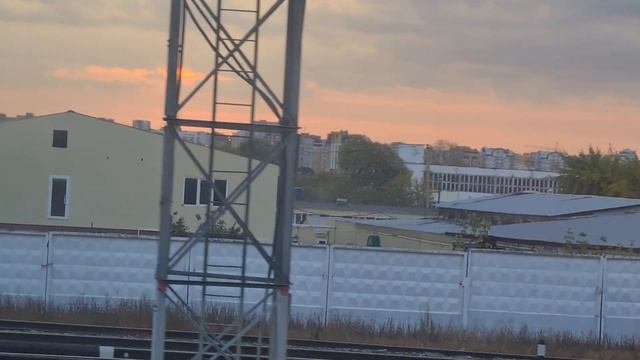 Поезд Адлер - Барнаул // Проездом город Саранск.