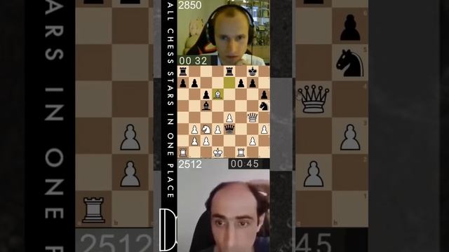 ВПЕРЕД В АТАКУ! ТЯПНУЛ НАГЛО! // ШУРА ГЕЛЬМАН vs СЕРГЕЙ ЖИГАЛКО // #chess #shorts #шахматы