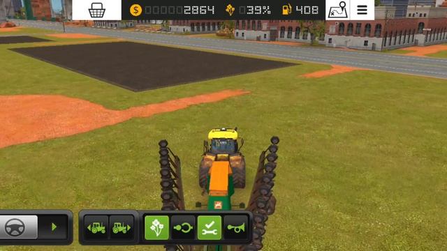 Farming simulator 18 Посевная Рапса 4 полей серия #190
