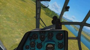 (DCS WORLD) полёт Ми8 на ПМВ