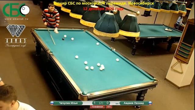 Авдеев - Чечулин. Турнир СБС по московской пирамиде. Новосибирск смотреть онлайн