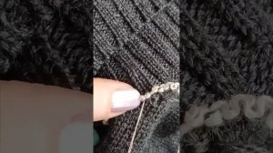 Кеттлевка по открытым петлям. #вязание #knitting