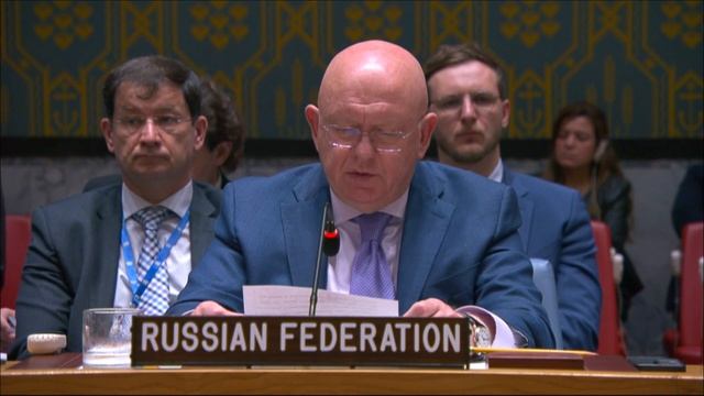 Statement by PR Vassily Nebenzia at UNSC Briefing on the Humanitarian Situation in the Gaza Strip