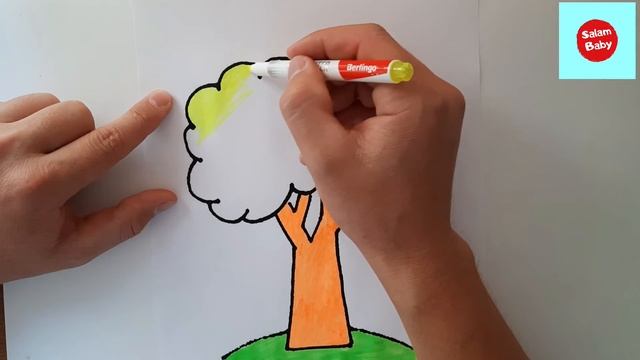 Как покрасить дерево ? У вас как получилось ? (видео не ?