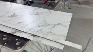 Как сделать подоконник из керамогранита!