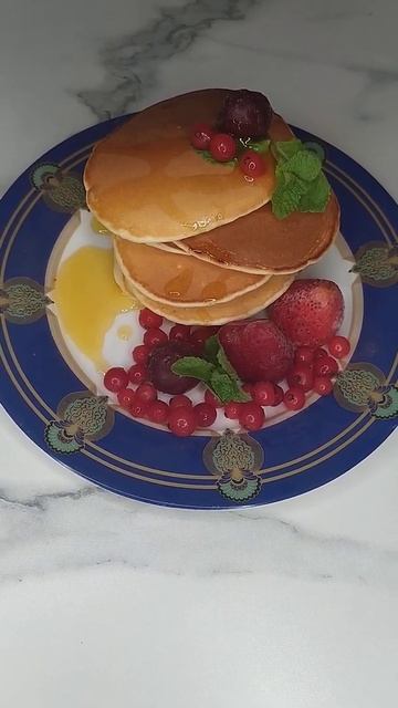 Панкейки на завтрак!!! Оладушки вкусней не ели. смотреть онлайн