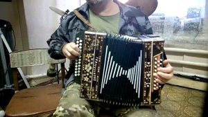 Гармонь Любительская Фа# мажор 60 г.в.