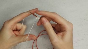 набор петель для лицевой глади