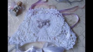 Чепчик для новорожденного  Одеваемся красиво!