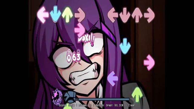 Плохая концовка Doki Doki Takeover/Friday Night Funkin/DDTO bad Ending