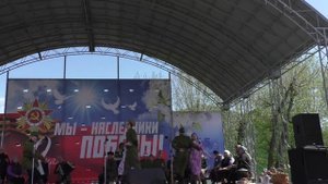 Театрализованное представление, посвящённое 80летию Победы в ВОВ "Альбом памяти"