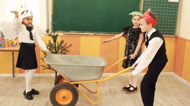 3 А класс. Театр и дети. И.А. Крылов басня "Лебедь, щука и смотреть онлайн