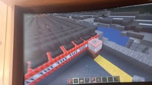 Дождь из наковален в Minecraft