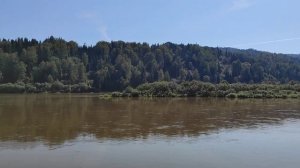 Берег реки Мрассу (недалеко от п. Чувашка), Кемеровская область