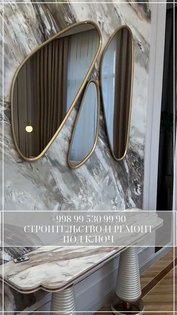 Дизайн интерьеров и Ремонт "Под ключ" Контакты: 998 (99) 530- смотреть онлайн