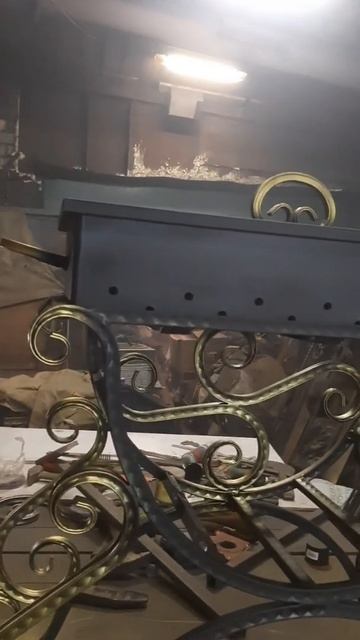 мангал с элементами художественной ковки смотреть онлайн