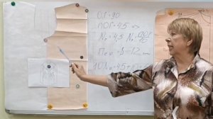 3  Построение выкройки шубы