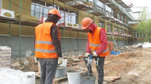 В посёлке Пограничный и деревне Васильевское продолжается ремонт детских садов