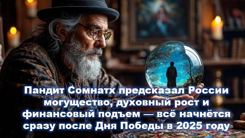 "Всё изменится после 9 мая!" — индийский Ванга увидел для России начало новой эпохи