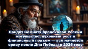 "Всё изменится после 9 мая!" — индийский Ванга увидел для России начало новой эпохи
