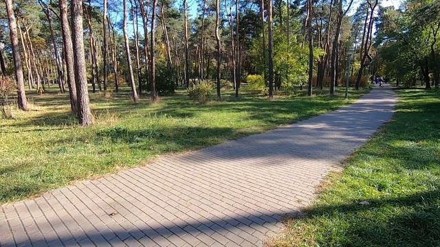 Киев Пешая прогулка, релакс, парк Победа смотреть онлайн