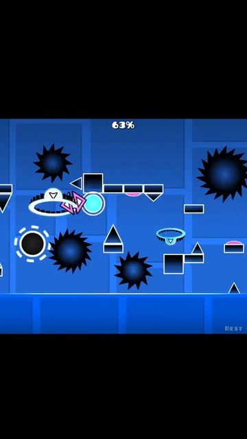 прошол шити начало фаерворка #gd #games #geometrydash смотреть онлайн