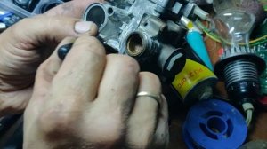 Газовая колонка Termet протекает водяной блок